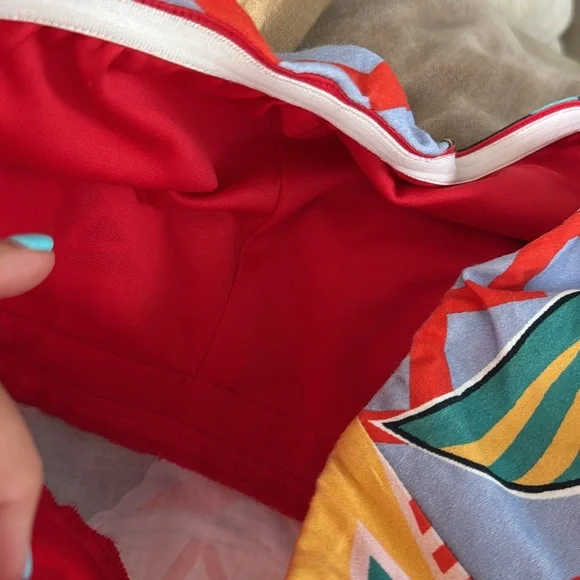 Anthropologie Multicolor Strapless Dress - Picture 10 of 12